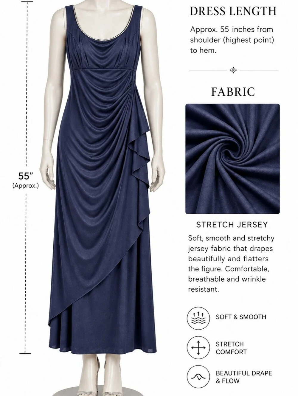 Alex Evenings sleeveless maxi